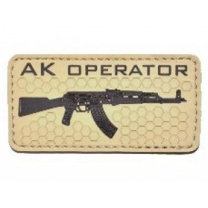 Шеврон АК Operator Tan PVC
